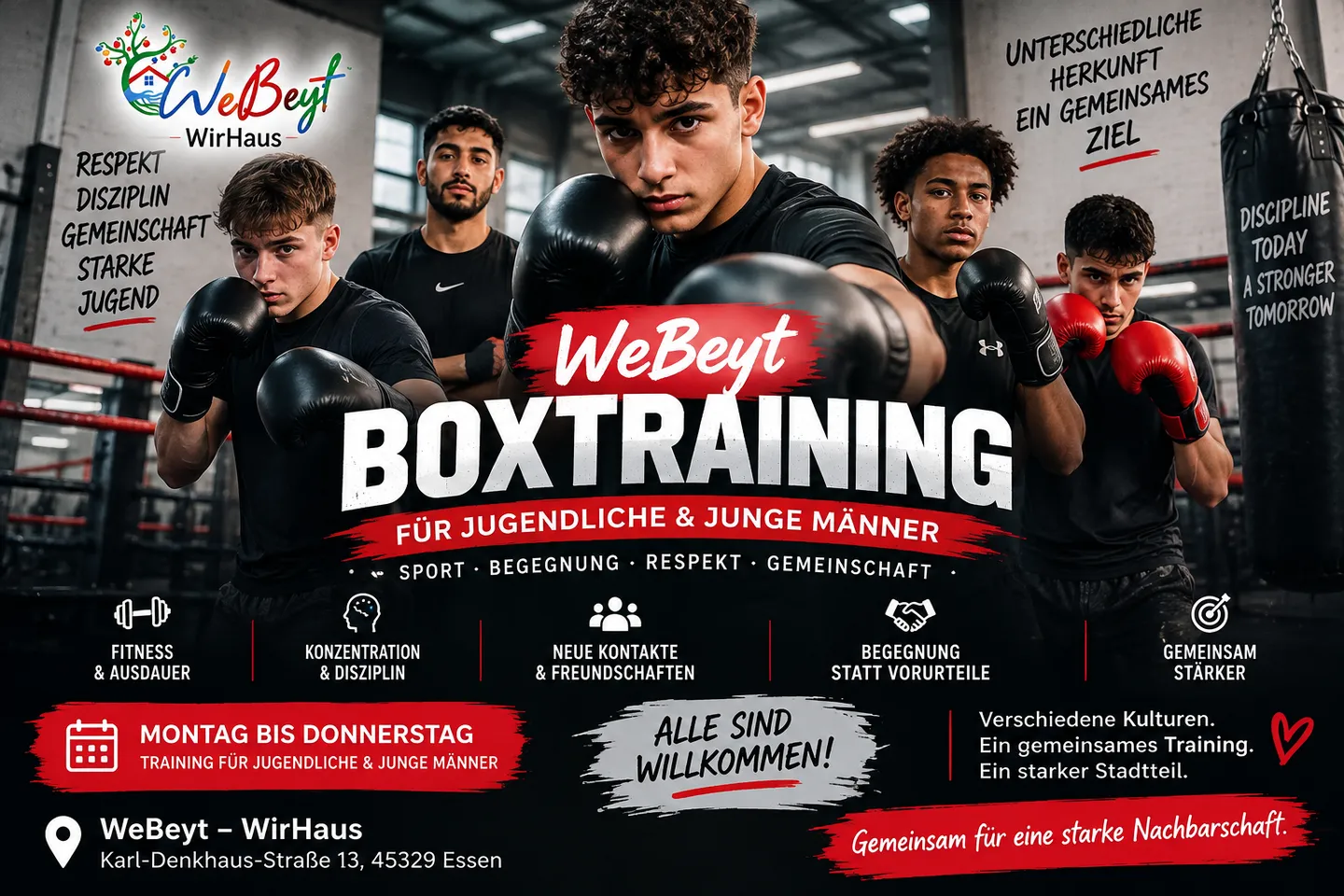 WeBeyt Boxtraining – Kinder